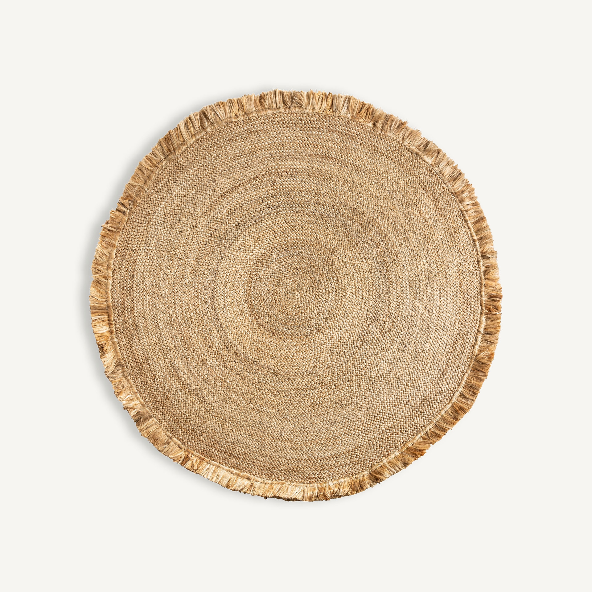 tapis-rond-kisai-jute-sable-260-cm