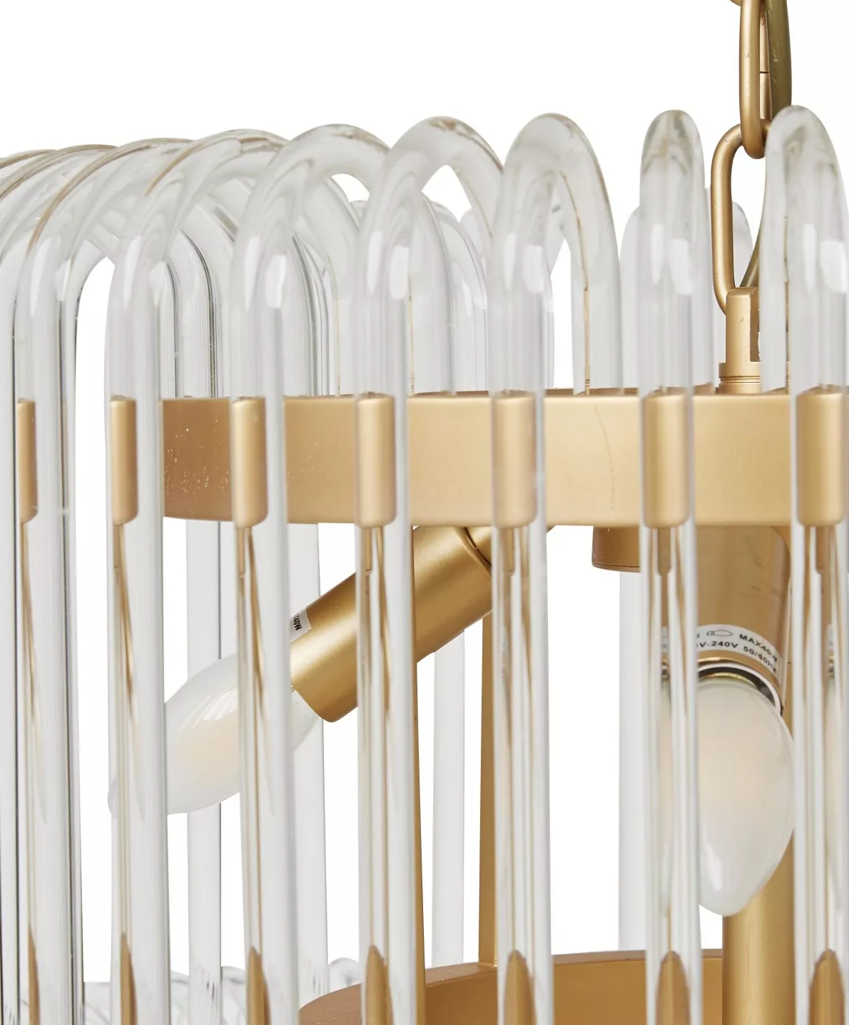 lustre-art-deco-dore-pampilles-verre-16-ampoules