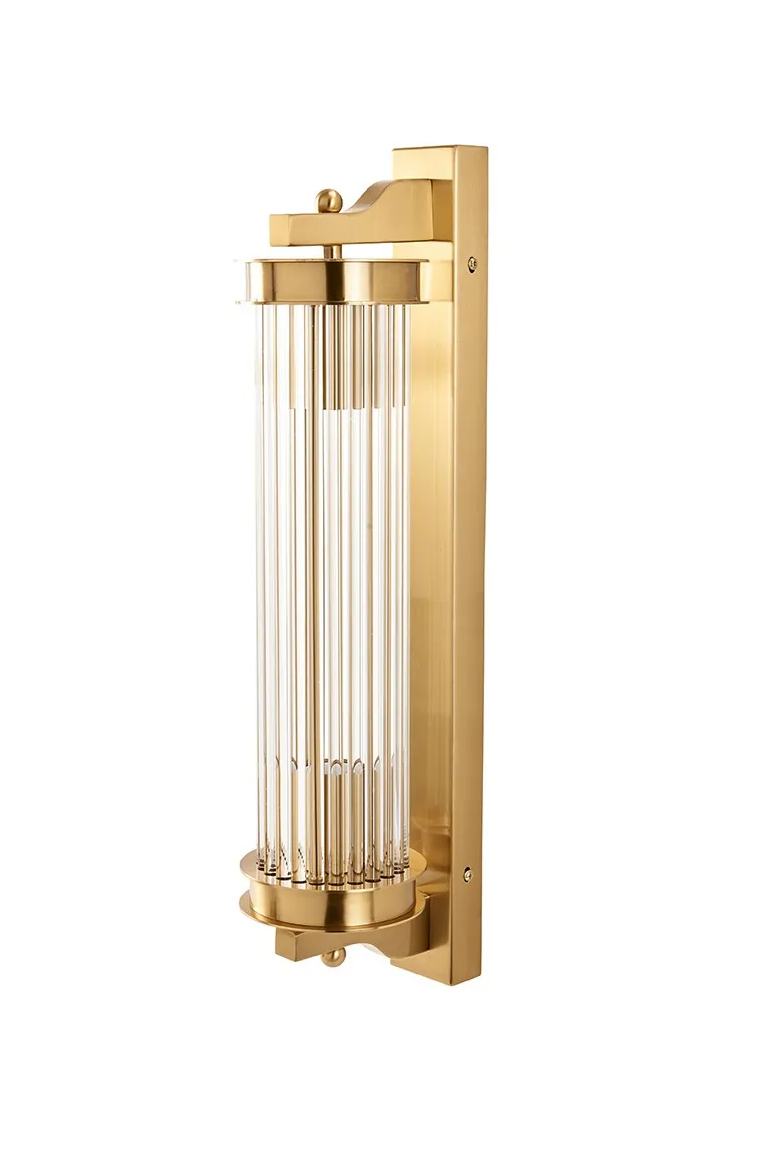 applique-tube-verre-laiton-dore-55-cm