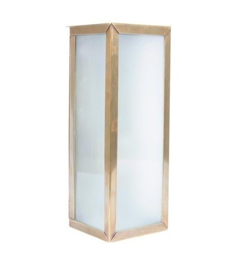 applique-conies-flamant-laiton-antique-verre