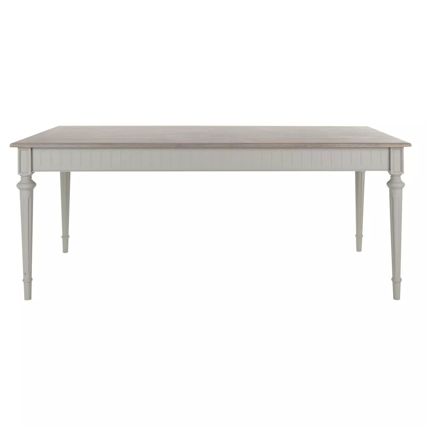 Table-rectangulaire-200-cm-plateau-chêne-pieds-louis-xvi