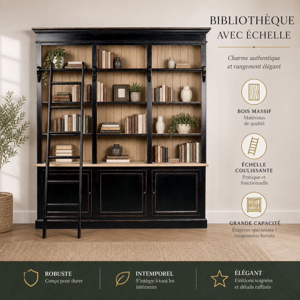 grande-bibliotheque-noire-en-pin-225-cm