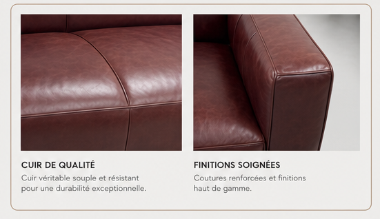 détails-cuir-foncé-canapé-vintage