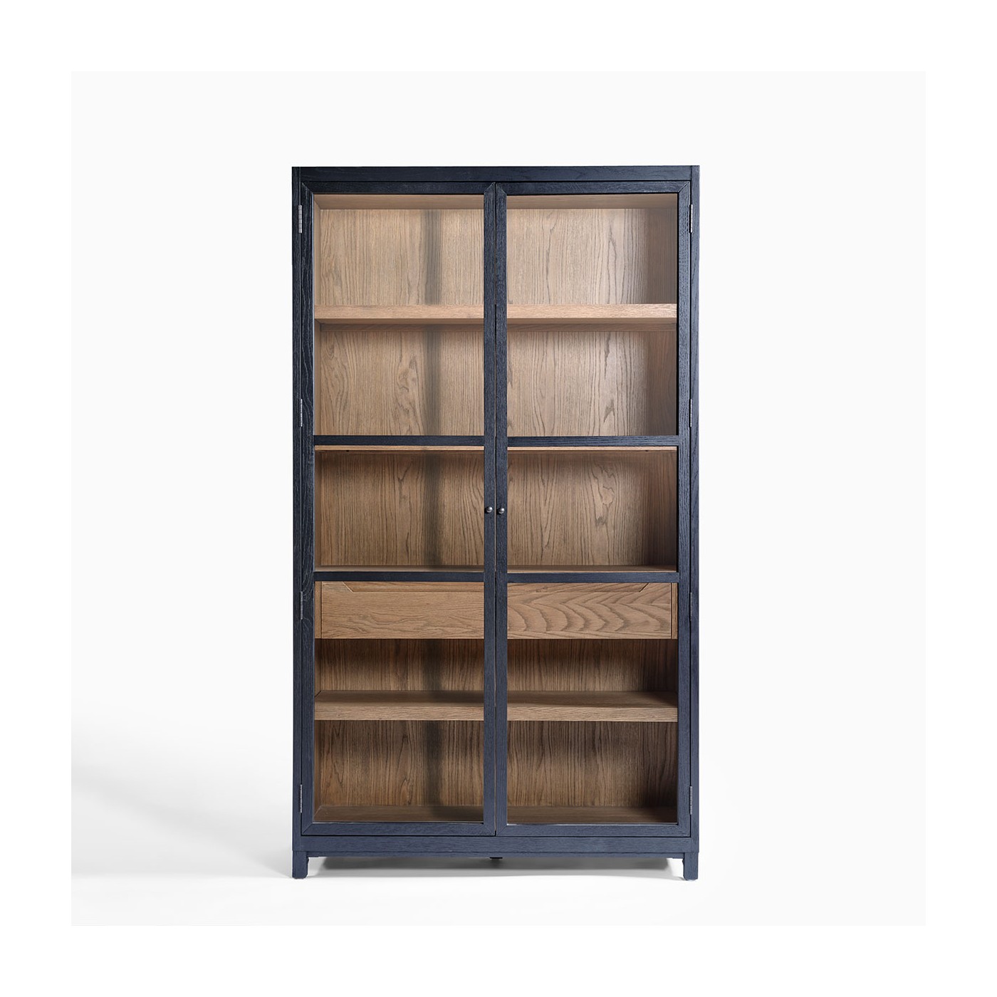 vitrine-bois-chene-verre-salon-salle-a-manger