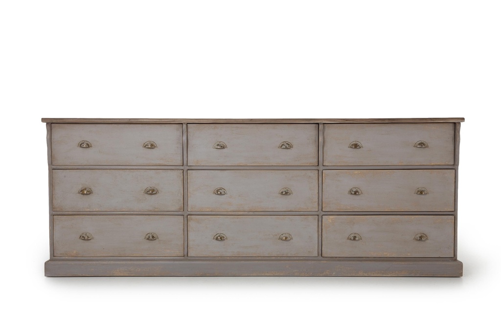 commode-blanc-antique-9-tiroirs-216-cm