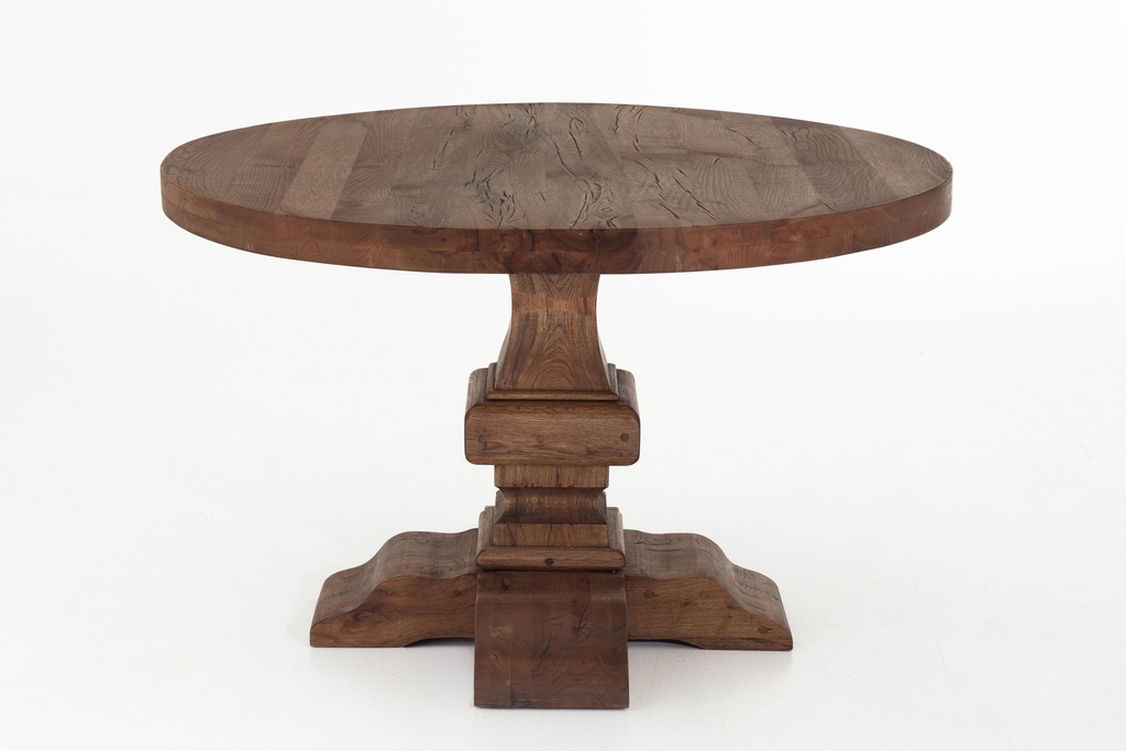 table-a-manger-ronde-en-chene-flamant