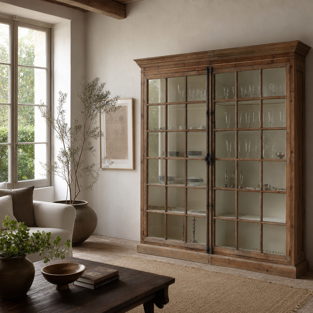 vitrine-bois-naturel-exposition-objets-decoratifs