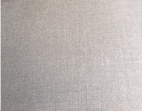 chaise medaillon capitonne gris