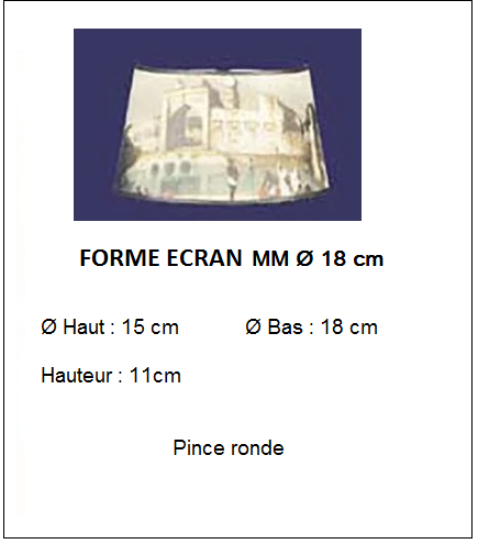 ECRAN MM18 cm