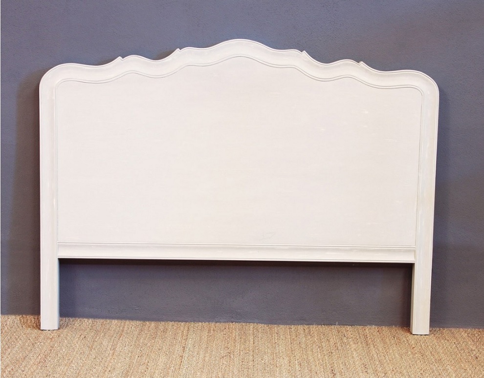Tête De Lit Provençale King Size en bois blanc 200cm