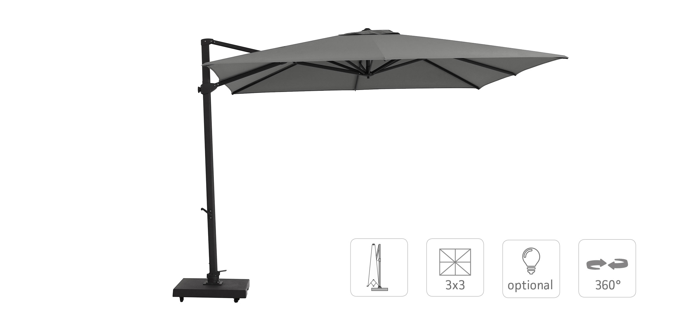 parasol-pied-déporté-flamant-3X3M