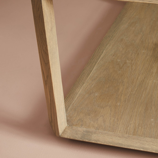 table-basse-vitrée-carrée-chêne-verre