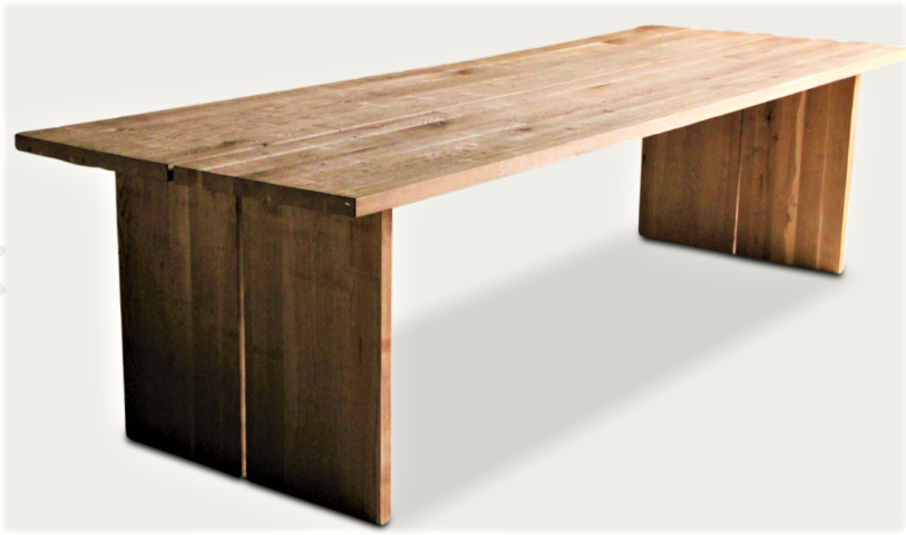 Table à manger Chêne massif Moderne 4 tailles - 180/220/260/300cm