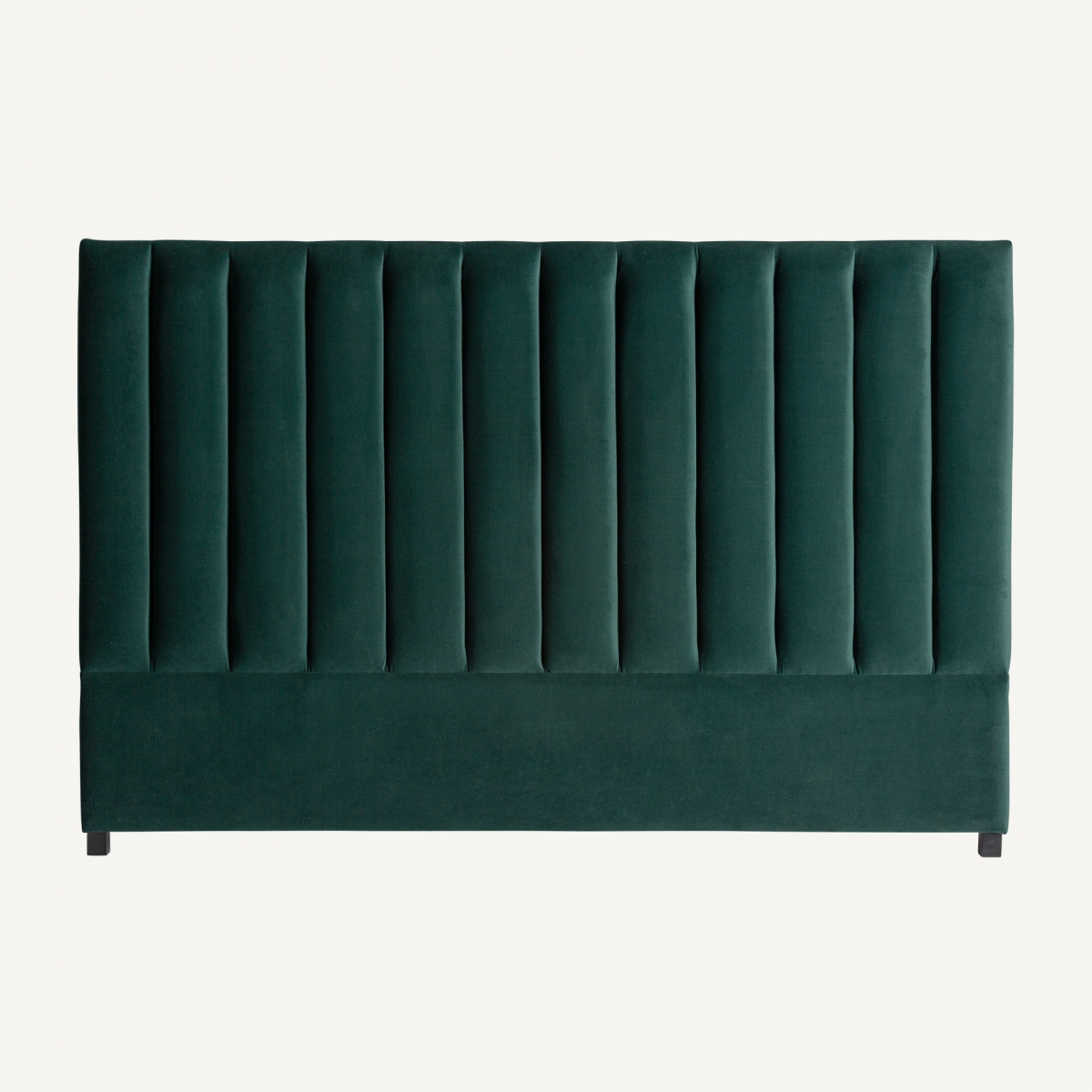 Tête de lit 180cm Velours Vert Chic Style Art Déco