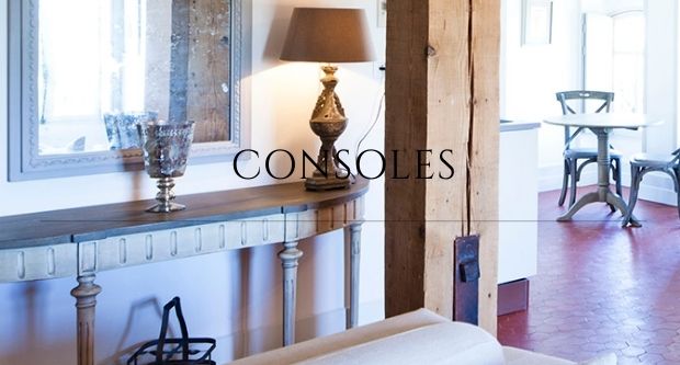 CONSOLES Flamant style Louis XV - XVI - Restauration et Moderne