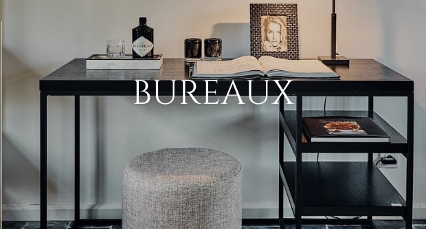 Bureaux modernes et secrétaire Louis XV
