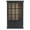 vitrine-chêne-noir-éclairage-intérieur