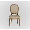 chaise-medaillon-capitonnee-lin