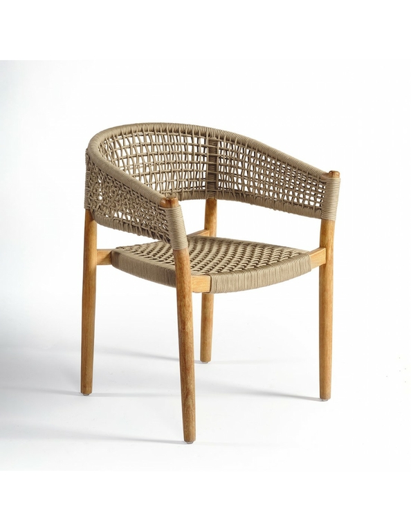 Casque en corde de nez en cuir brut