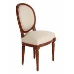 chaise-louis-16-médaillon-français