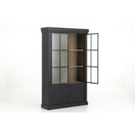 cabinet-de-curiosité-noir-vitré-flamant
