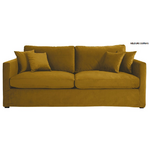 canapé-velours-safran-215-cm