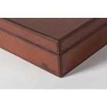 boite-flamant-cuir-brun