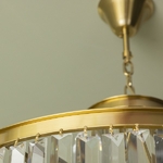 lustre-contemporain-métal-doré-chic