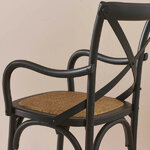 fauteuil-de-table-bistrot-noir