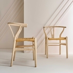 chaise-wishbone-chêne-blanchi