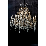 grand-lustre-classique-bronze-doré