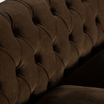 canapé-velours-vert-foncé-228-cm