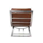 fauteuil-cuir-métal-contemporain