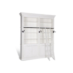 bibliotheque-blanche-balmore-avec-echelle-style-classique