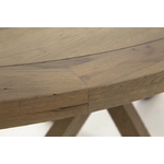 table-ovale-pied-central-étoile-forino