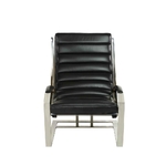 fauteuil-cuir-noir-et-inox