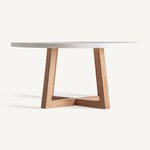 table-exterieure-beton-pied-aluminium-effet-bois