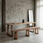table-bois recyclé-style-campagne-chic