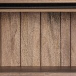 grande-bibliotheque-bois-style-colonial-marron