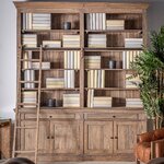 bibliotheque-manguier-salon-grande-capacite-rangement