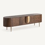 meuble-tv-chene-brun-200x48x56-cm