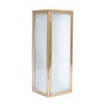 applique-conies-flamant-laiton-antique-verre