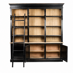 bibliotheque-deux-corps-pin-noir