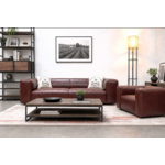 salon-cuir-vintage-canapé-fauteuil-foncé