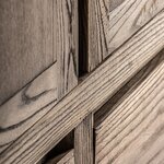 armoire-bois-massif-marron-200-cm