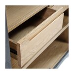 vitrine-chene-fonce-2-tiroirs-120-cm