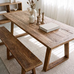 table-à-manger-rustique-avec-banc