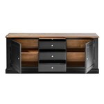 buffet-noir-2-portes-3-tiroirs-centraux