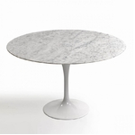 table_ronde_marbre_pied_blanc
