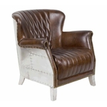 Fauteuil_Aéro_Cuir_Aluminium_Aviateur